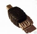 USB 2.0 Adapter A Buchse B Stecker ABU BST Kupplung Verbindung Verbinder