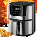 XXL Heißluftfritteuse 6L Fritteusen Friteuse Heißluft Air Fryer 1300W Digitale