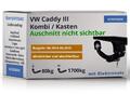 ANHÄNGERKUPPLUNG für VW Caddy III 14-15 abnehmbar HOOK +13pol E-Satz JAEGER