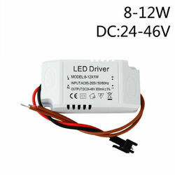 Led Driver 12V 24V DC 36v Trafo 15w 20w 30w Netzteil Treiber Transformator 300ma