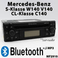 Mercedes W140 Radio Audio 10 CD MF2910 MP3 Bluetooth CL-/S-Klasse C140 Autoradio