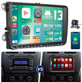 Für VW GOLF 5 6 Touran Passat Tiguan 4+64G Autoradio Android 13 Carplay Navi KAM