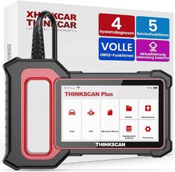 Thinkscan Plus S6 Profi KFZ OBD2 Diagnosegerät 4 Systemdiagnosegerät+5 Reset DE