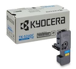 Original Kyocera  TK 5240 C Toner Cyan TK-5240C ECOSYS M5526cdn P5026cdn KL3 A
