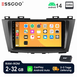 DAB+ Für Mazda 5 2010-2015 2+32G Android 14 Autoradio GPS WIFI BT Carplay FM RDS