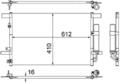 MAHLE ORIGINAL AC 557 000S Kondensator Klimaanlage passend für PEUGEOT 4008 SUV