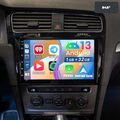 1+32G Android 13 Autoradio Apple Carplay WiFi BT Navi DAB+ Für VW Golf 7 MK7 VII