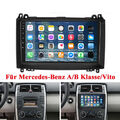 Android 13.0 Autoradio Für Mercedes-Benz A/B Klasse/Vito W169 W639 W245 Navi GPS