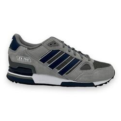 Adidas Originals ZX 750 Grau Weiß Blau Gr. 43 1/3 , 44 2/3 Sneaker Herren GY7515