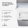 Eiswürfelmaschine Eiswürfelbereiter Gerät mit Deckel Icemaker Wassertank LED 