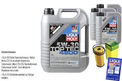 INSPEKTIONSKIT FILTER LIQUI MOLY ÖL 8L 5W-30 für BMW X5 E70 xDrive30d xDrive40d