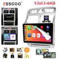 64G Android 13 Autoradio Für Peugeot 307 SW CC 2002-2013 Navi GPS Carplay BT KAM