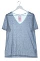 MOS MOSH V-Ausschnitt-Shirt Damen Gr. DE 42 blau Casual-Look