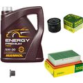 MANN Inspektionspaket 5 L MANNOL Energy Premium 5W-30 für Smart Fortwo Coupe