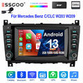 Für Benz C/CLC W203 CLK W209 Carplay 2+64G Android 13 Autoradio GPS RDS BT DAB+