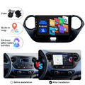 Autoradio Für Hyundai i10 II BA IA 2013-2019 GPS Navigator Android 14 Carplay BT