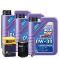 Motoröl 0W30 LIQUI MOLY Synthoil Longtime 3L+HENGST Ölfilter+Ölablassschraube