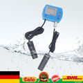 Digital LCD Messgerät Wasser pH / EC Wert Tester Meter Aquarium Pool Prüfer DE