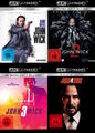 John Wick: Kapitel 1+2+3+4 im Set 4K Ultra HD + Blu-ray # 4-UHD+BLU-RAY-NEU