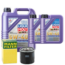 Motoröl 5W40 LIQUI MOLY High Tech 7L +MANN Ölfilter