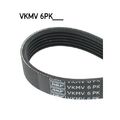 1x Keilrippenriemen SKF VKMV 6PK747 passend für AUDI CITROËN SEAT SKODA VW