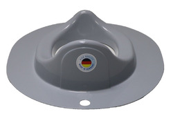 Rotho Babydesign Bella Bambina WC-Sitz - Kinder-WC-Sitz in Grau - Nachhaltig