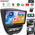 4+64G Für Toyota Aygo 2004-2015 Citroen C1 Peugeot 107 Autoradio Android 13 DAB+