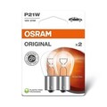 P21W OSRAM 12V BA15s 12V BREMSLICHT RÜCKLICHT LAMPE GLÜHBIRNE 2x STÜCK