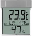 TFA Dostmann Digitales Außen Fensterthermometer Hygrometer Garten (30.5020)