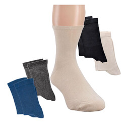 Damen und Herren-Gesundheitssocken, extrabreit im 2er Pack, bis Gr. 59-62