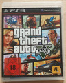 PS3 Grand Theft Auto V five  - Sony Playstation 3 - mit Spielanleitung und Karte