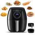 Heißluftfritteuse 5L Heißluft Fritteuse Fritteusen 1500W Air Fryer Ofen Friteuse