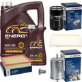 BOSCH inspektionspaket 6 L MANNOL 5W-30 Energy für VW Golf III Cabriolet 1.8