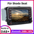 DAB+ CD DVD Android Radio Carplay GPS Navi Für VW Golf 5 6 Polo T5 Touran Passat