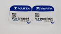 2x V319 Varta Knopfzelle Batterie V 319 SR527, SR527SW Uhrenbatterie  