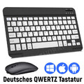 Für HUAWEI Honor X9 X8 Pro Matepad 11 SE T10 T10S QWERTZ Bluetooth Tastatur Maus