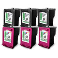 6x Eurotone ECO Patrone 3+3 für HP Envy 5646-e-All-in-One 7644-e-All-in-One