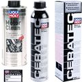 500 ml LIQUI MOLY MOTORCLEAN ÖLZUSATZ SPÜLUNG + 300 ml CERATEC KERAMIK ÖLADDITIV