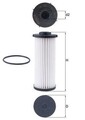 Mahle Original Hydraulikfilter, Automatikgetriebe HX 190D