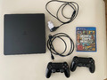 Sony PlayStation 4 Slim 500GB Spielkonsole mit 2 Controllernn und GTA 5