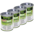 4x 1000 ml Petec Karo-Dicht Dichtstoff Karosseriedichtmasse Dose Dichtmasse