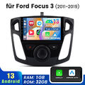 Für Ford Focus MK3 2012-2018 Android 13 Autoradio CarPlay WIFI GPS Navi 32GB RDS