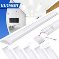 ⭐⭐⭐⭐⭐LED Feuchtraumlampe Garage Deckenleuchte Wannenleuchte 30/60/90/120cm Röhr