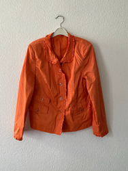 Jacke / Blazer 46 (XXXL) orange