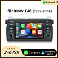 Android 13 Carplay Autoradio Für BMW 3er E46 M3 Navi RDS WiFi GPS BT DAB+ 2+64GB