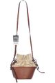 MANGO Handtasche Damen Umhängetasche Bag Damentasche Baumwolle Braun #ycs11j3