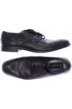 Bugatti Halbschuh Herren Slipper feste Schuhe Gr. EU 43 Leder Schwarz #9qrxgk0