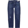 G-Star 3301 Herren Jeans blau Straight Regular W32 L34 (61469)