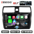 10,1" Carplay Android 13 32G Autoradio Für Suzuki Swift III 2005-2010 GPS RDS BT