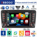 4+64G Android 13 Carplay Autoradio GPS Navi DSP RDS 4G KAM Für Audi A3 S3 RS3 8P